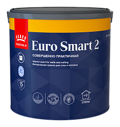 Интерьерная краска EURO SMART 2 (гл/мат)
